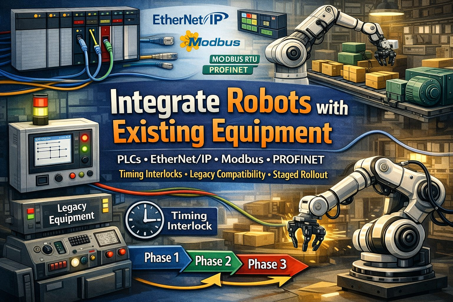 Involve Robotics Integrating Robots with Existing Factory Equipment | Joshua R. Lehman's ...